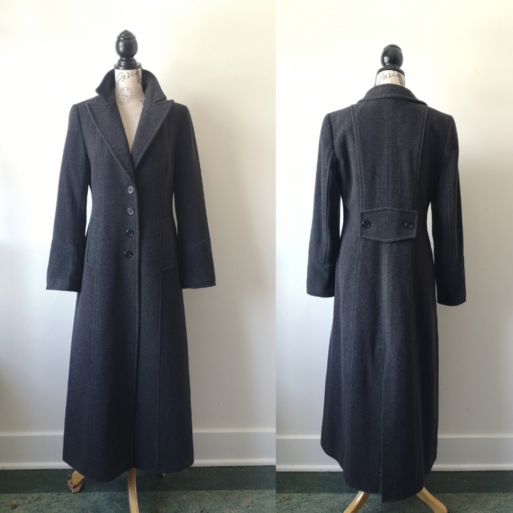 Zara Wool Matrix style maxi coat